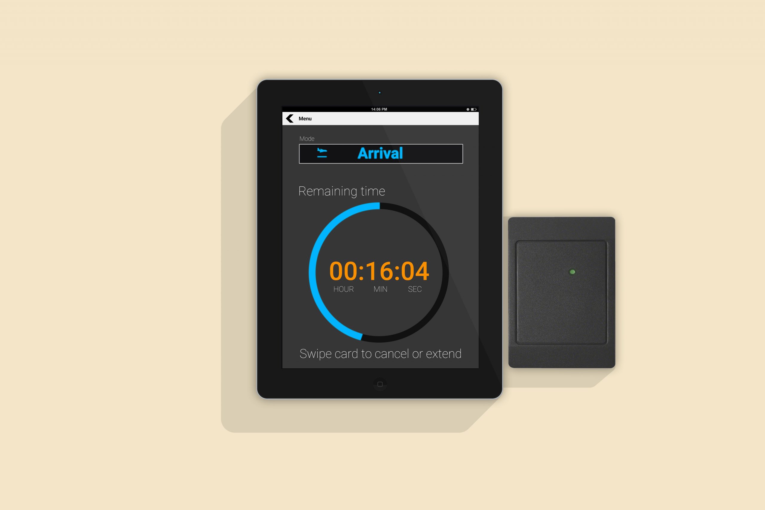 Mobile Access Control Timer Airport
