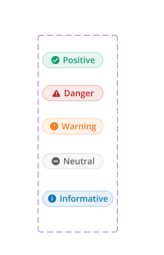 status badge